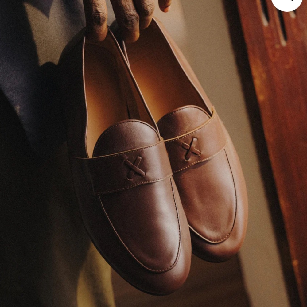 Del Toro Men's Brown Leather Centesimo Loafers NWB